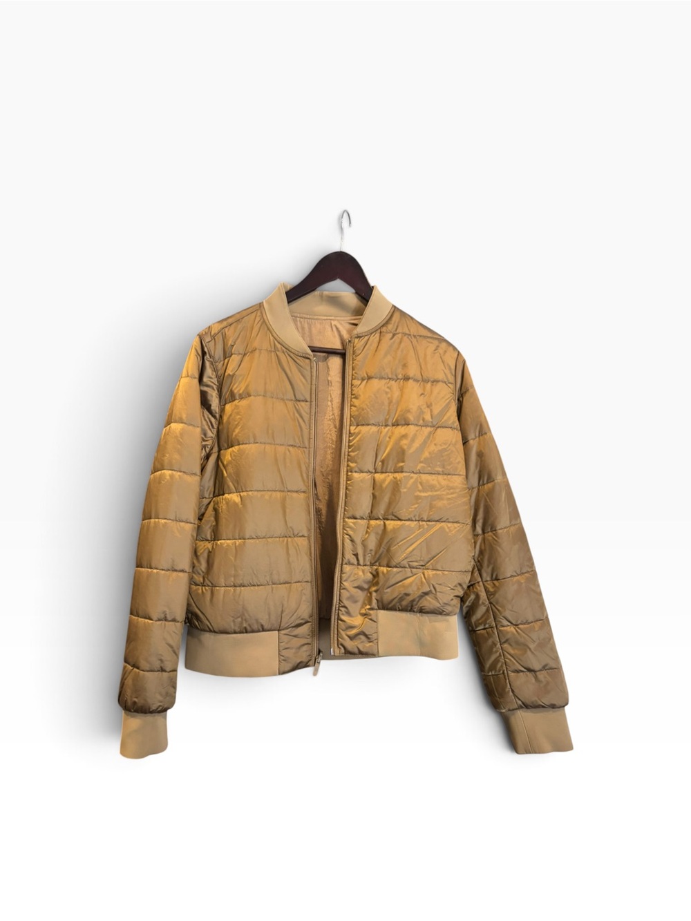 lululemon athletica Reversible Lightweight Quilted Bomber Jacket - Golden Tan